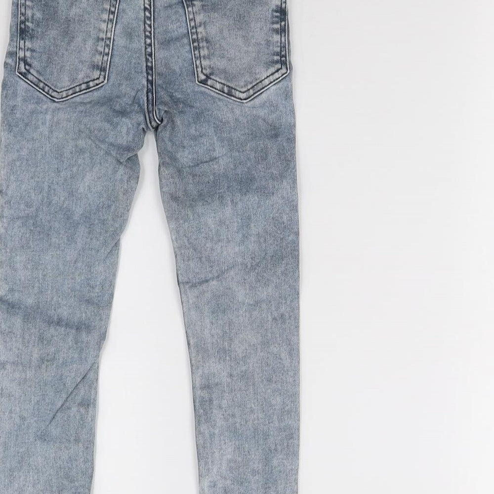 Matalan Girls Blue Denim Straight Jeans Size 6 Years