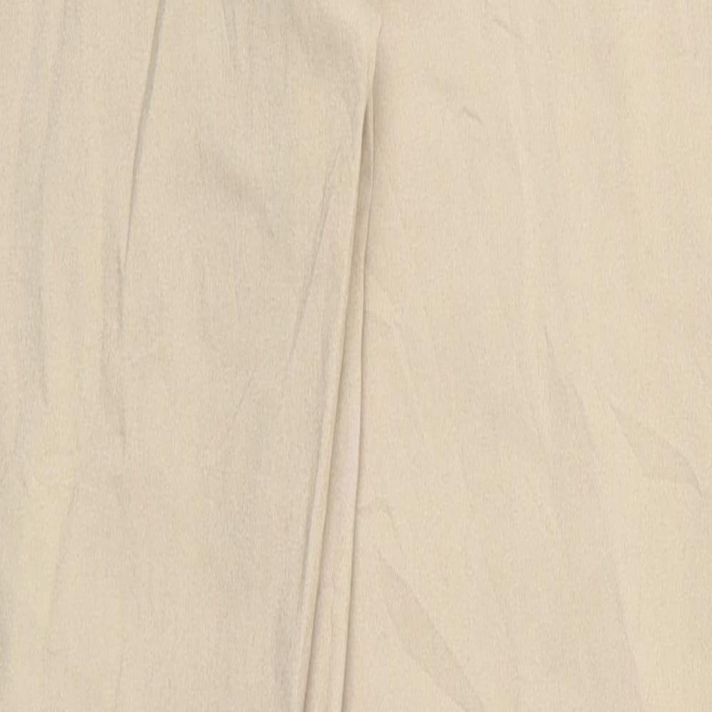 Kirtay Womens Beige Trousers Size 12 L28.5 in