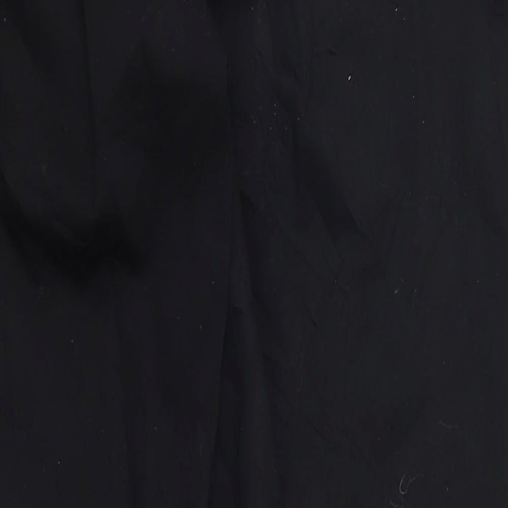 Summer Time Womens Black Trousers Size 12 L27.5 in