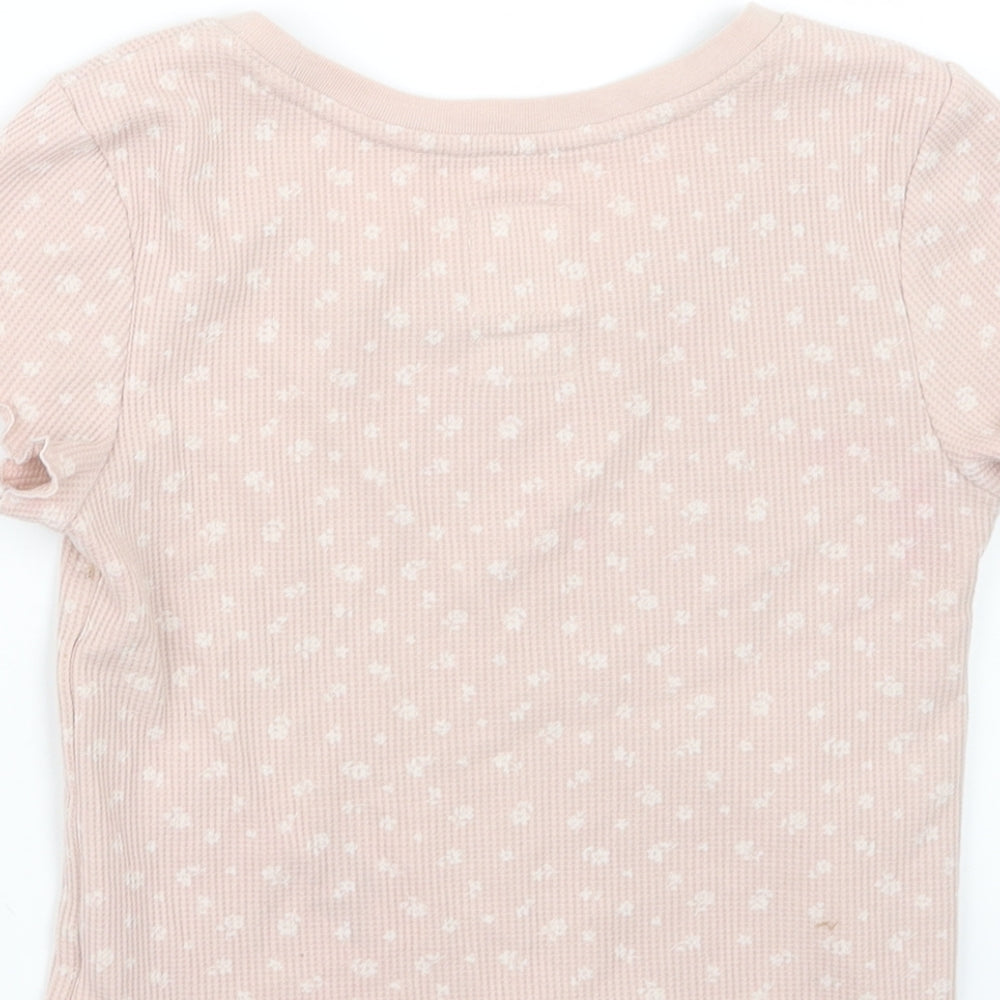 Gap Girls Beige Basic T-Shirt Size 10 Years