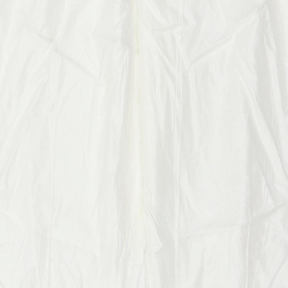 Prewron Womens White Trousers Size 26 in L25 in