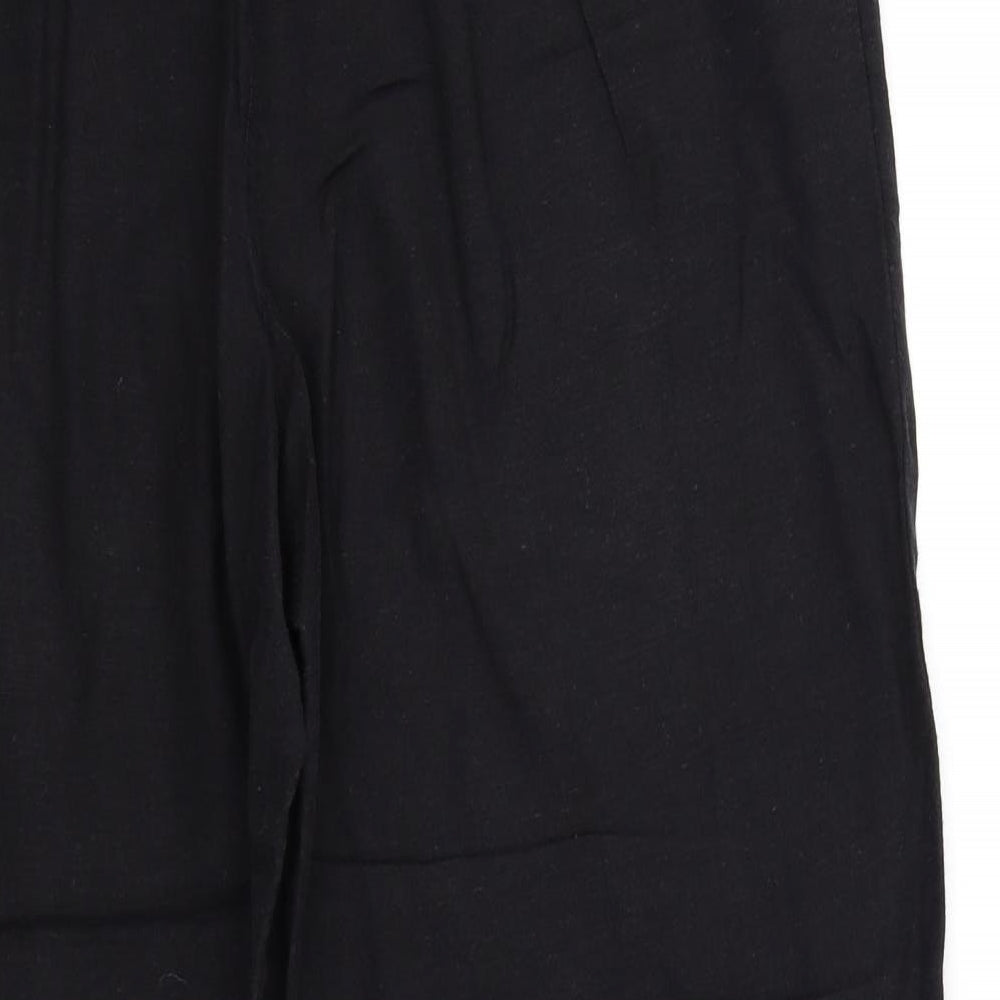 Antology Womens Black Trousers Size 14 L27 in