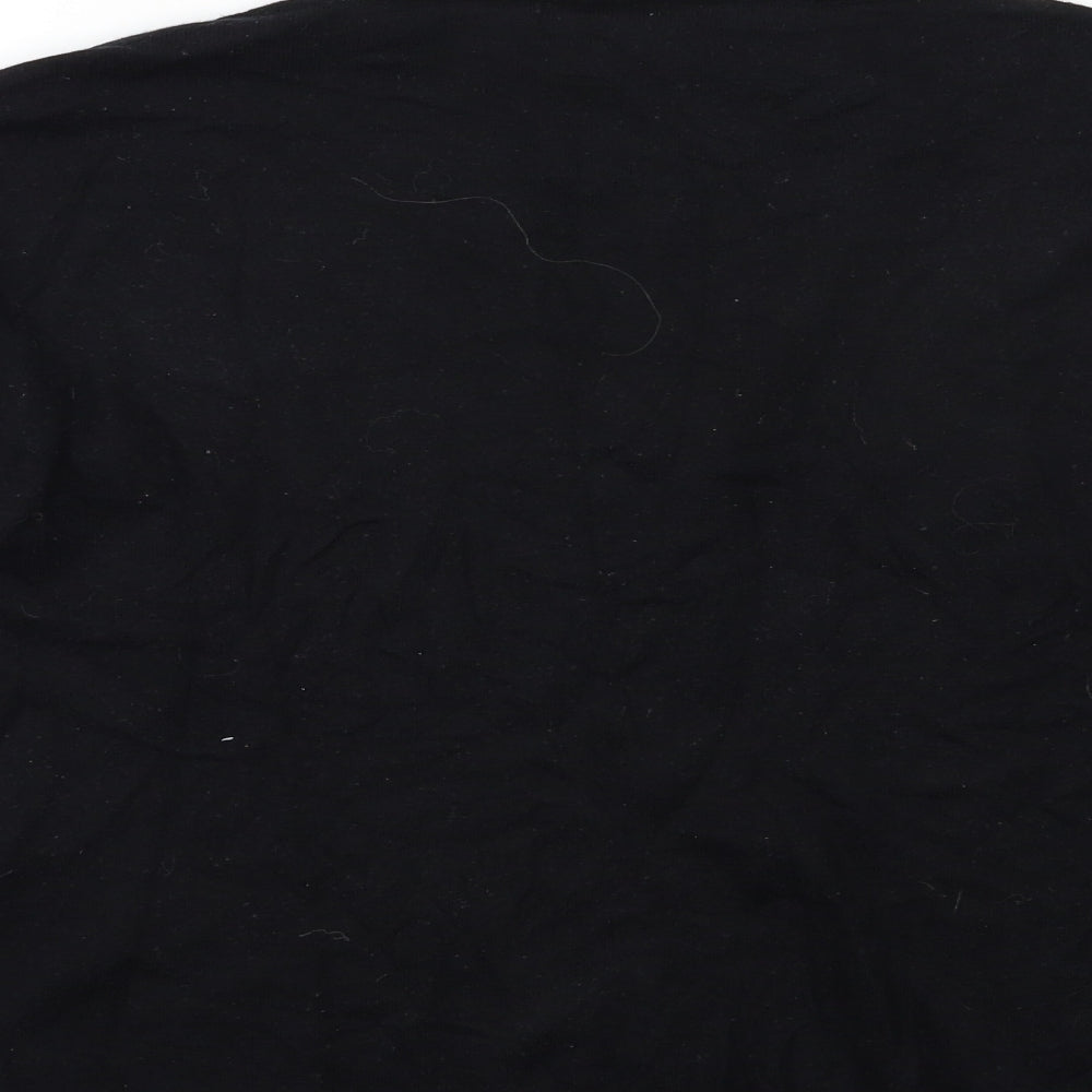 Next Womens Black Knit Pullover Jumper Size 6