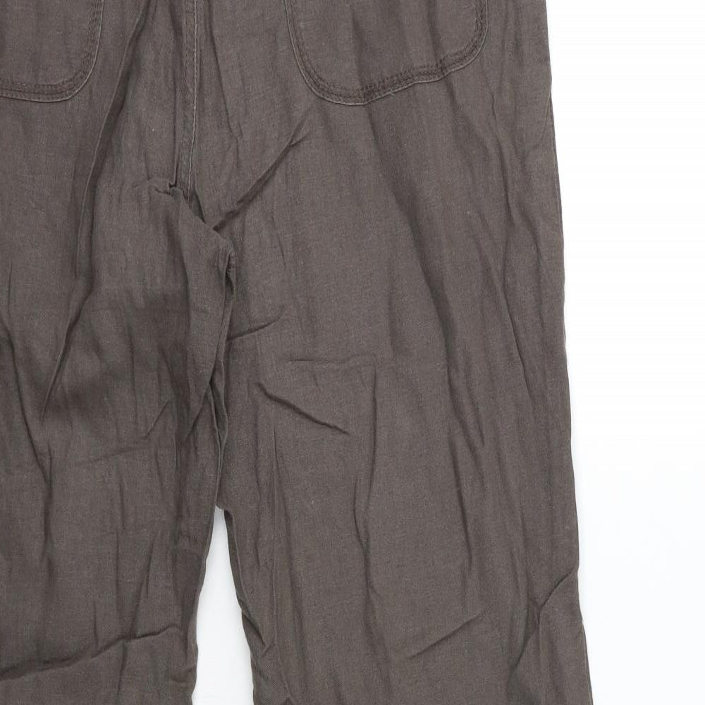 Preworn Womens Grey Trousers Size 32 in L30 in