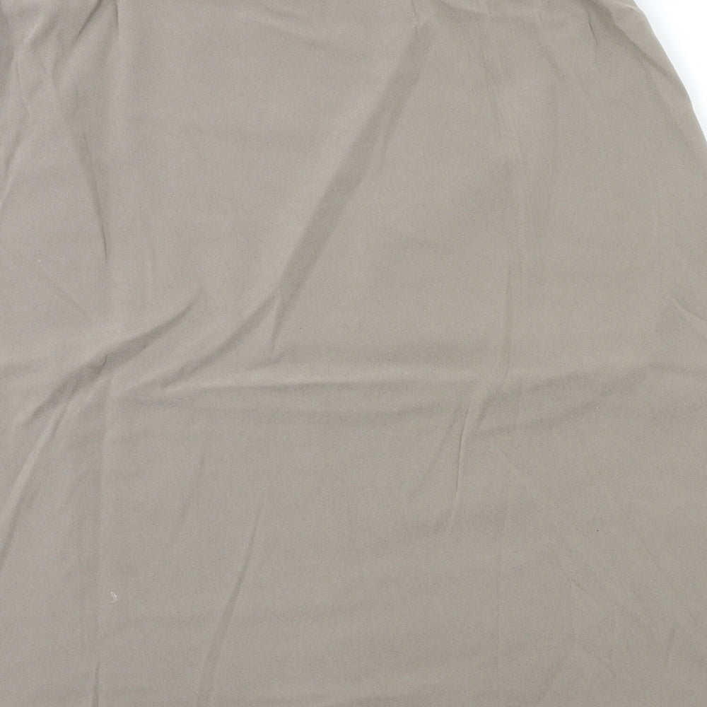 Damart Womens Grey A-Line Skirt Size 18