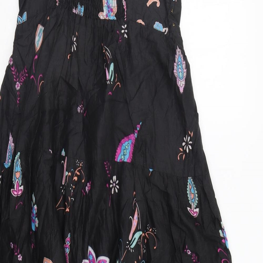 casual and co Womens Multicoloured Geometric Fit & Flare Size XS