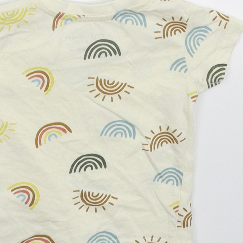 Primark Baby Yellow Basic T-Shirt Size 3-6 Months