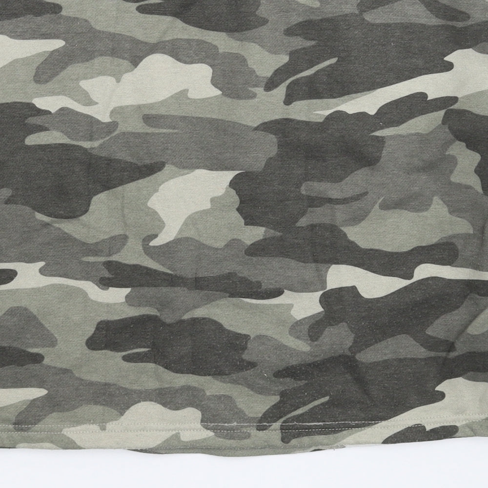 New Look Girls Multicoloured Camouflage Pullover Sweatshirt Size 14-15 Years