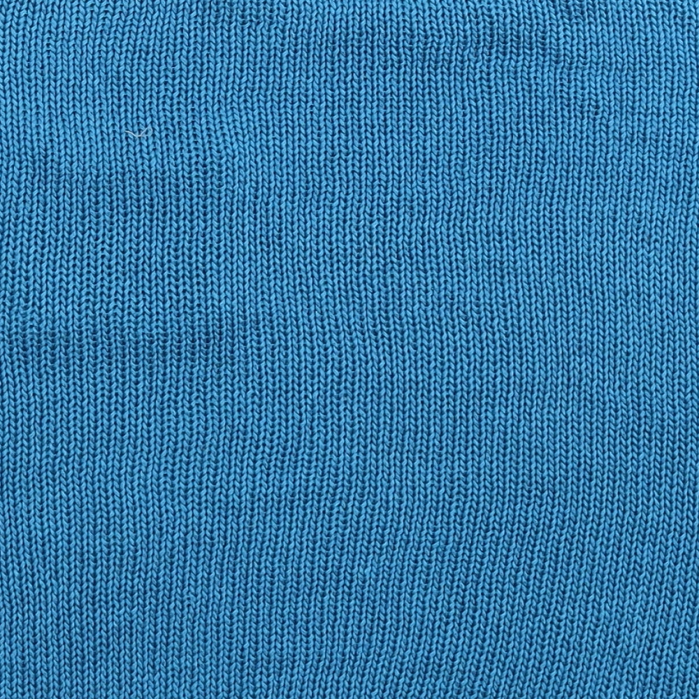 New Look Womens Blue Knit Pullover Jumper Size 8