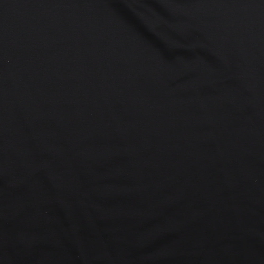 Great Feeling Womens Black Basic T-Shirt Size M