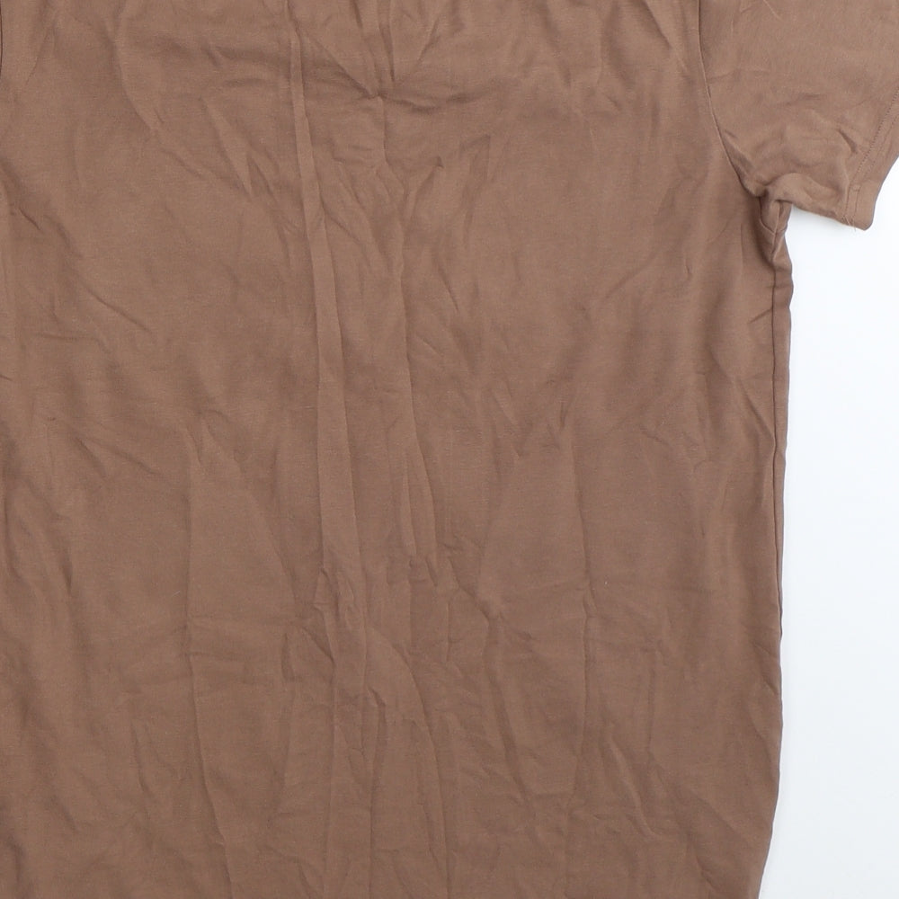 The Couture Club Mens Brown T-Shirt Size S