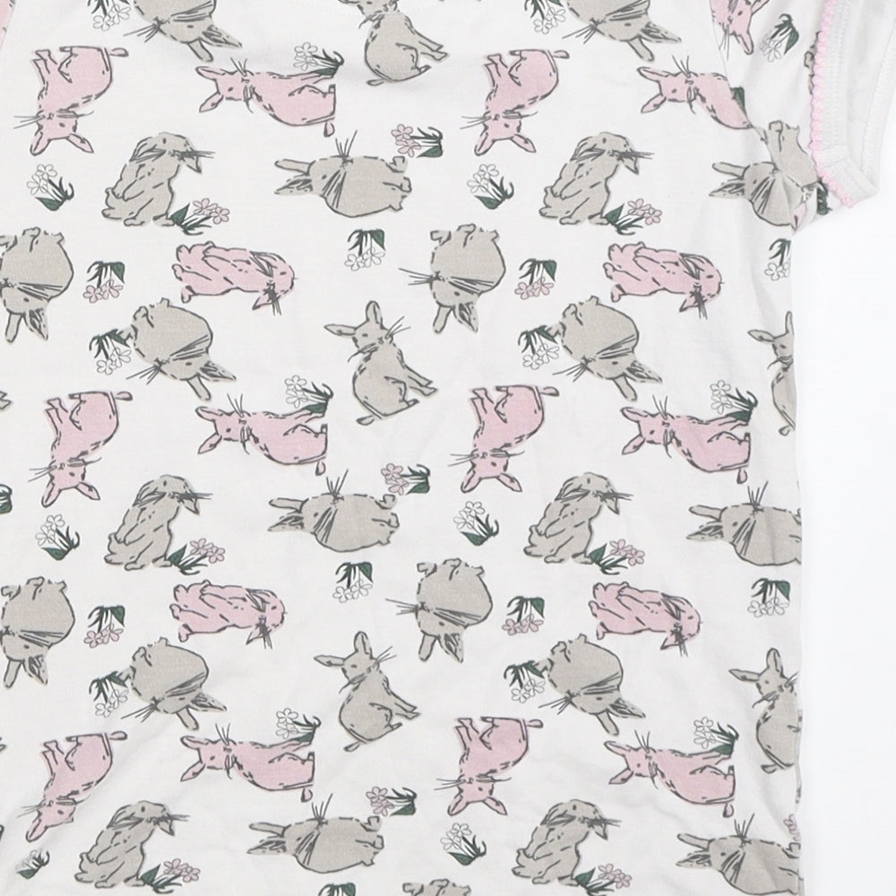 Lily & Dan Girls Grey Basic T-Shirt Size 7-8 Years