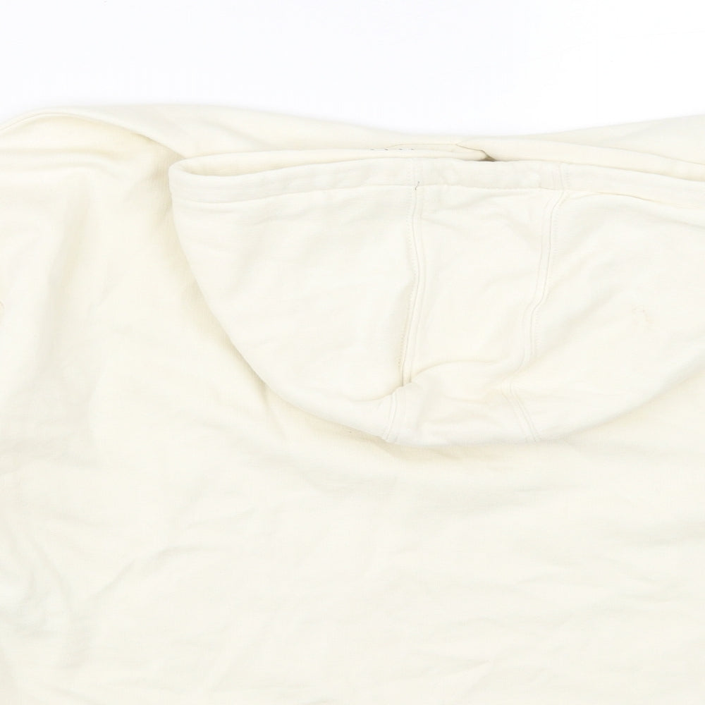 Marks & Spencer Girls Ivory Pullover Hoodie Size 11-12 Years