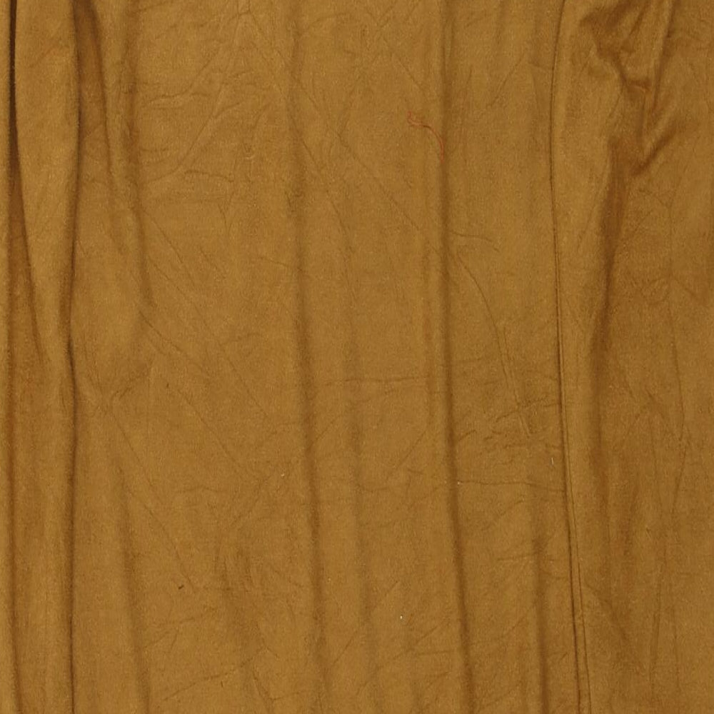 Atmosphere Womens Brown A-Line Size 10