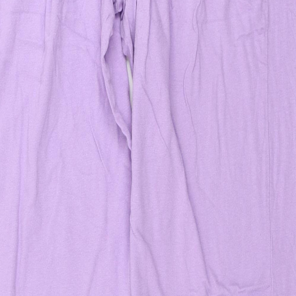 Character Club Womens Purple Trousers Size L L26 in