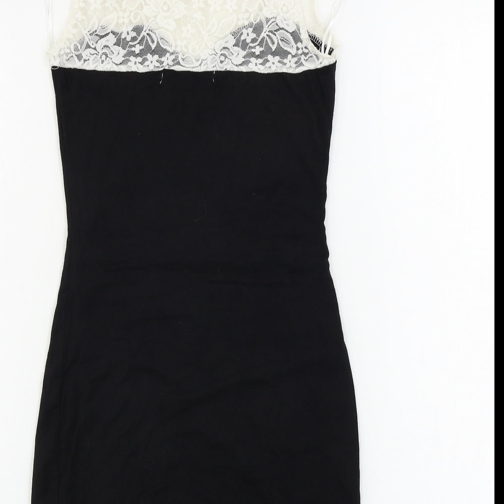 LITTLE MISTRESS Womens Black Bodycon Size M