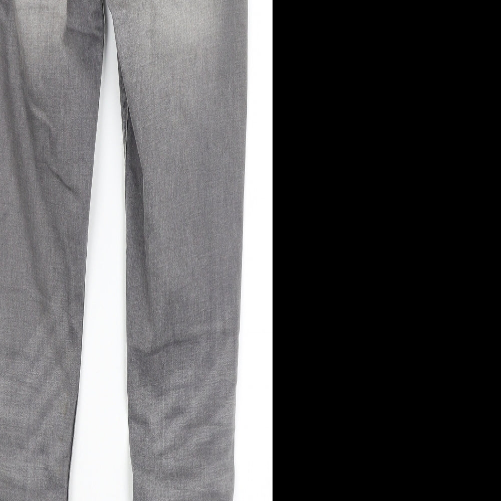 H&M Mens Grey Skinny Jeans Size 26 in L27 in