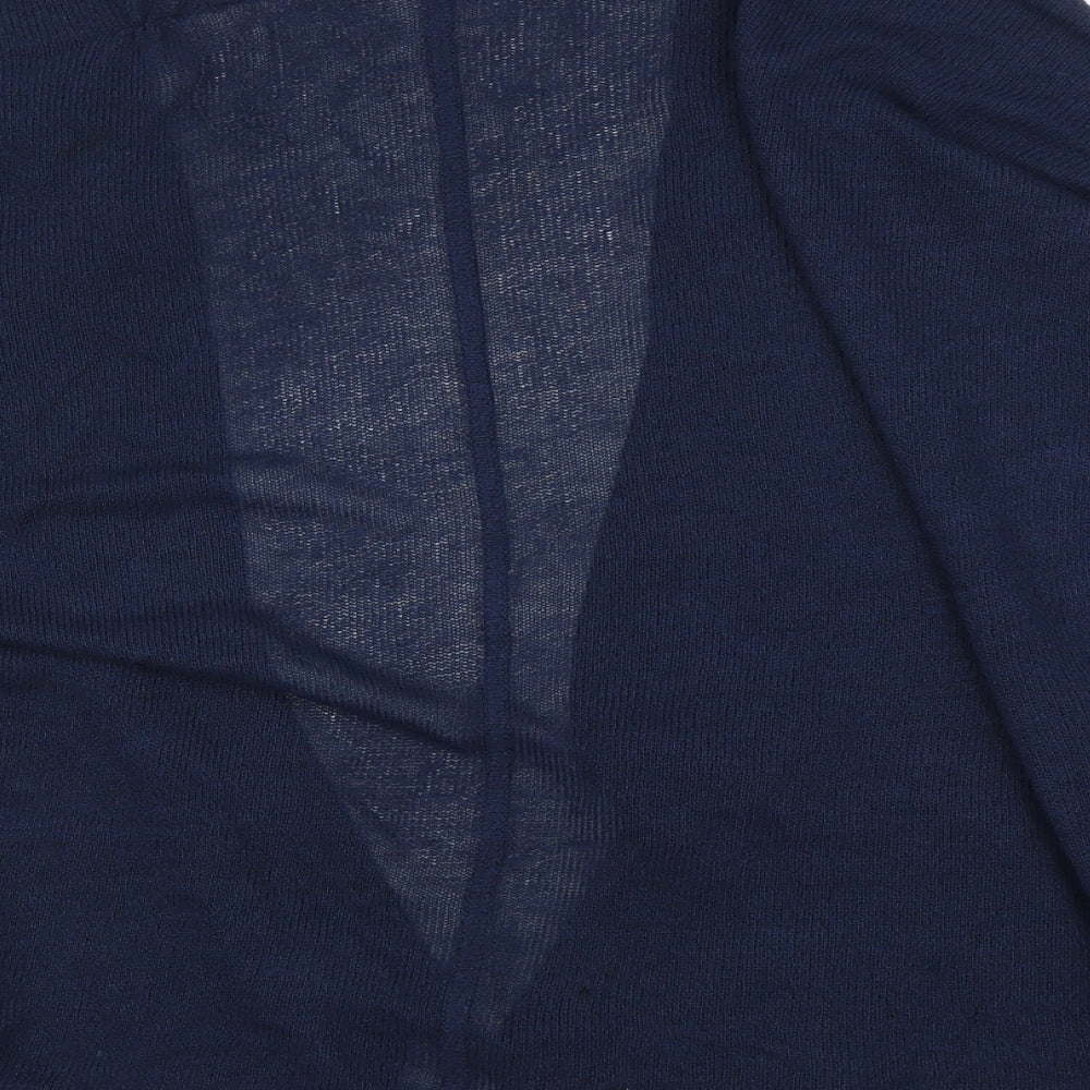 Derhy Womens Blue Cardigan Jumper Size S