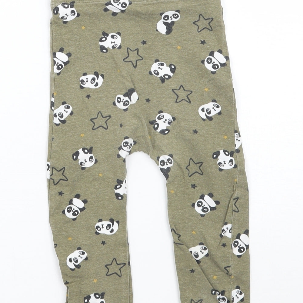 Matalan Baby Green Capri Trousers Size 9 Months