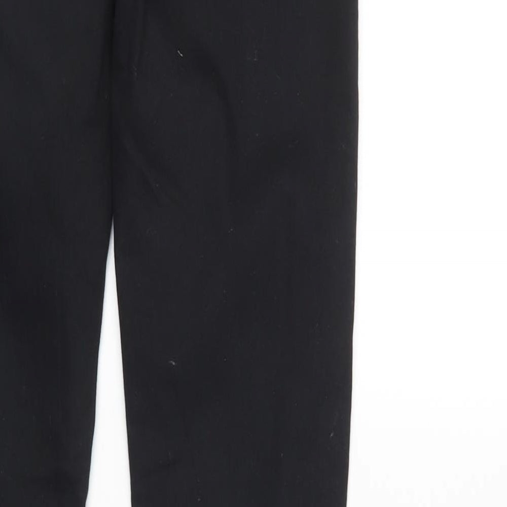 Divided Womens Black Denim Straight Jeans Size 8 L31 in