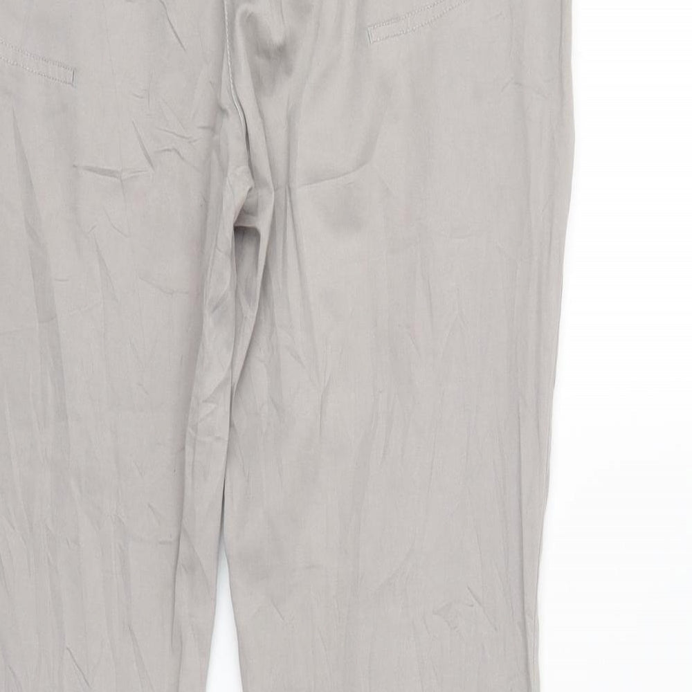 Zero Womens Grey Straight Jeans Size 10 L28 in