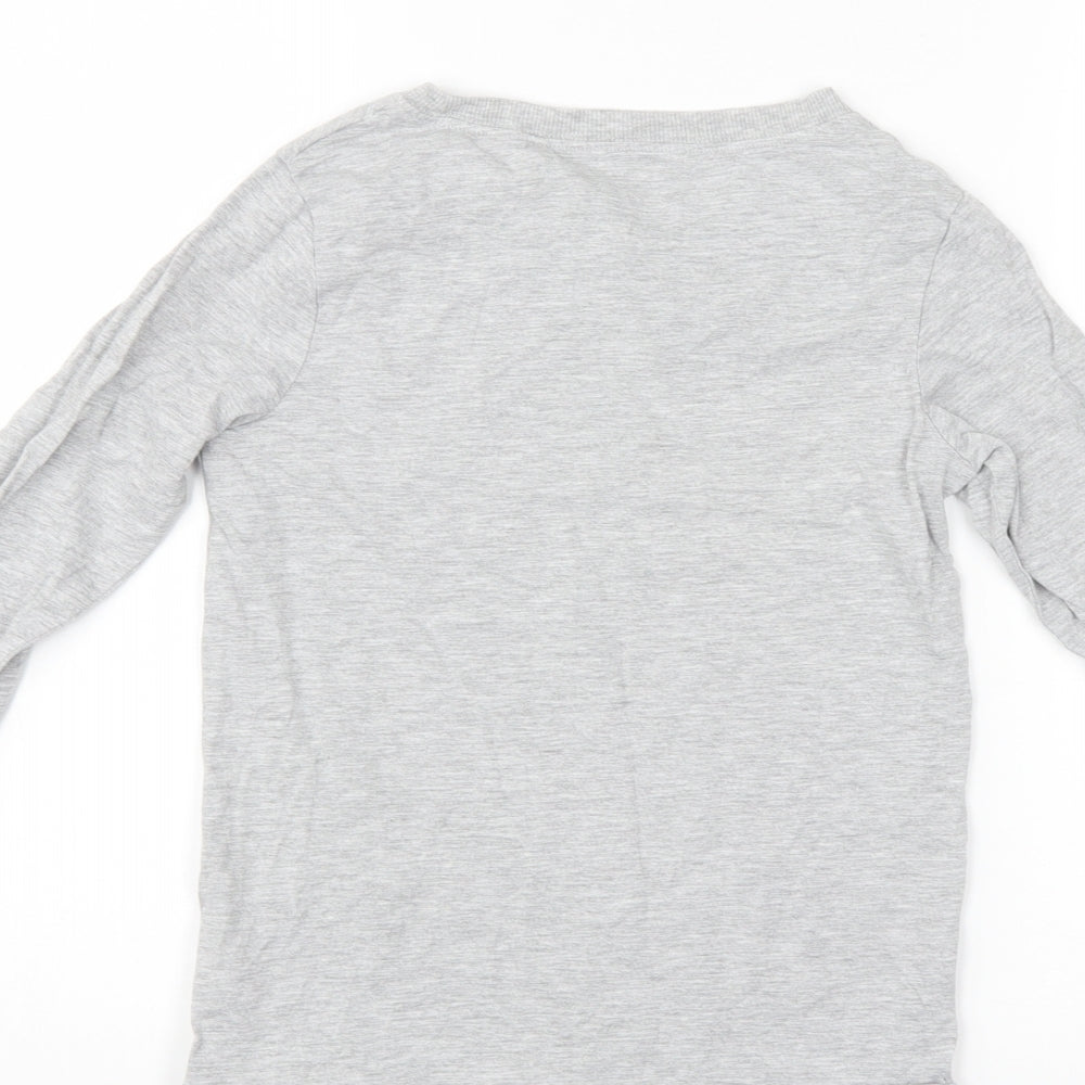 NEXT Girls Grey Pullover Jumper Size 10 Years