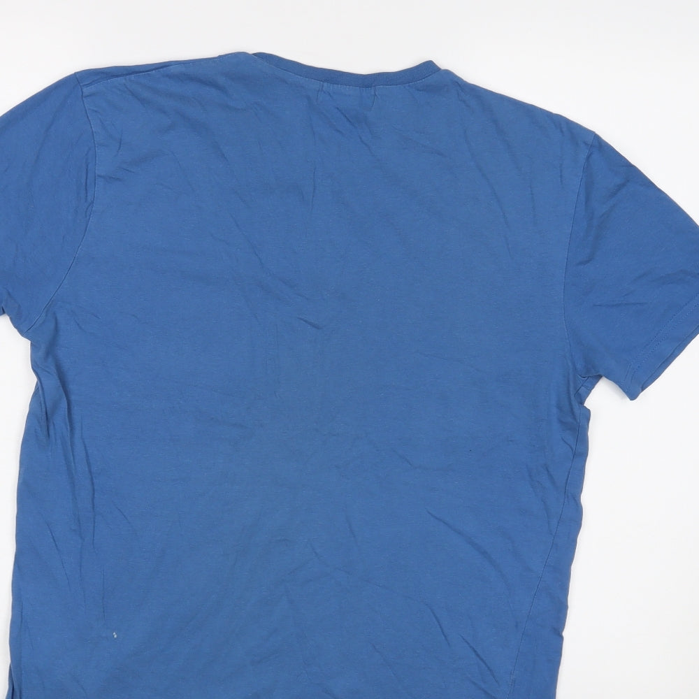 Topman Mens Blue T-Shirt Size S