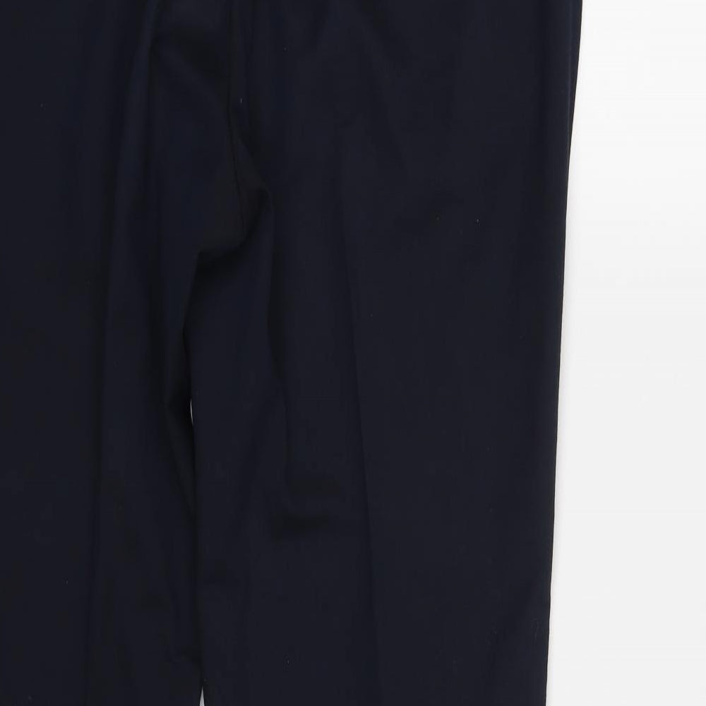 Next Womens Blue Dress Pants Trousers Size 38 L31 in