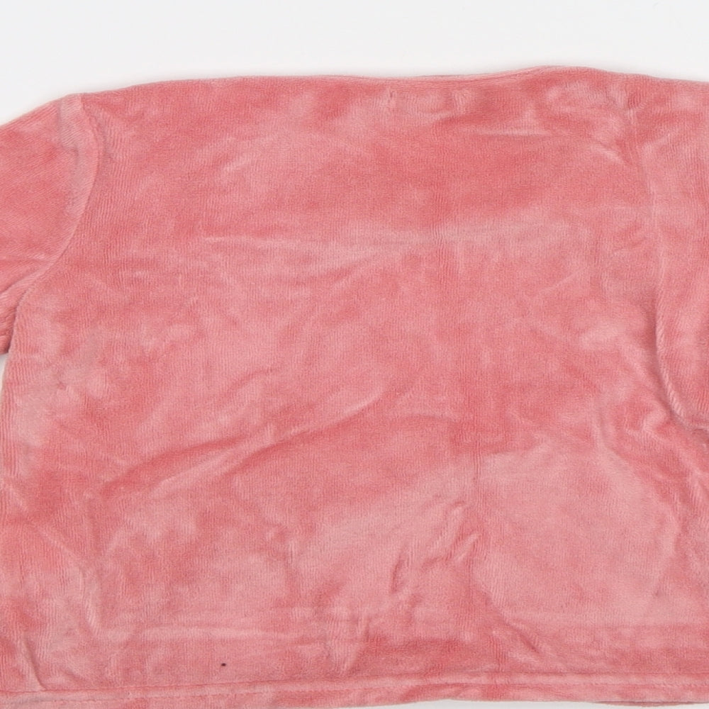 La Redoute Girls Pink Pullover Sweatshirt Size 2-3 Years