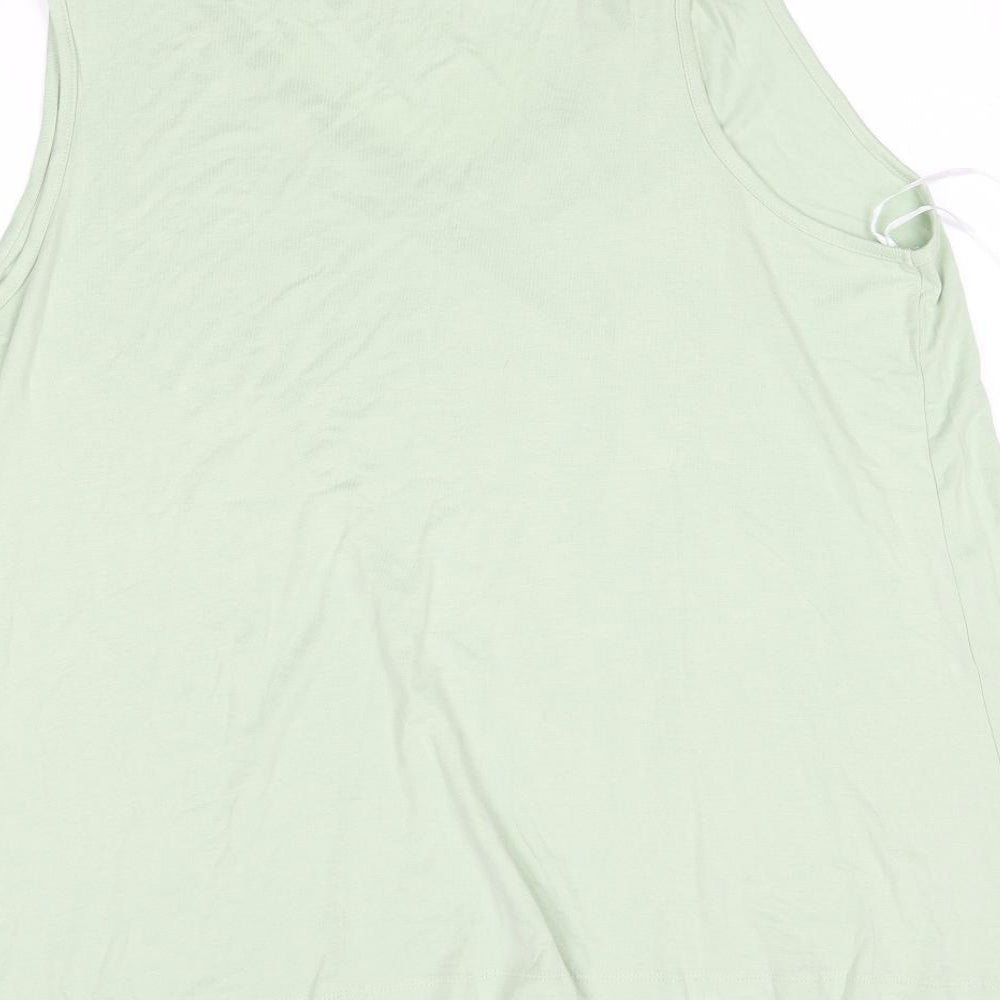 Bonprix Womens Green Basic Blouse Size XL