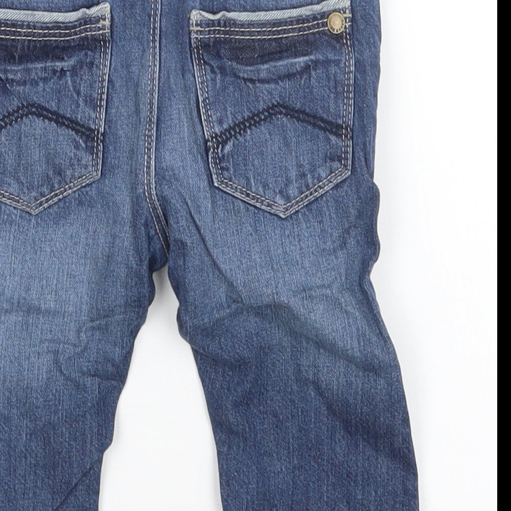 fagottino Boys Blue Jeans Size 9-12 Months