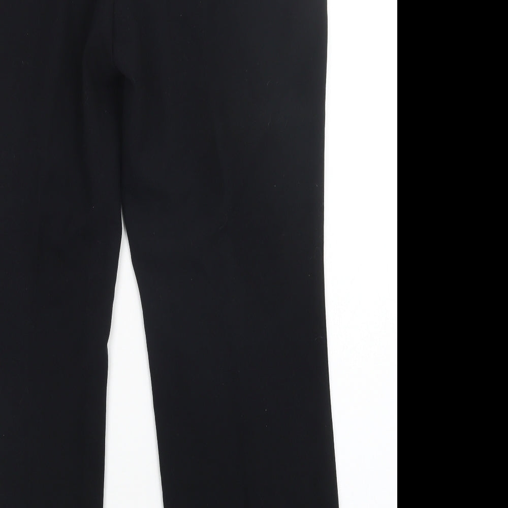 Marks & Spencer Womens Black Trousers Size 14 L28 in