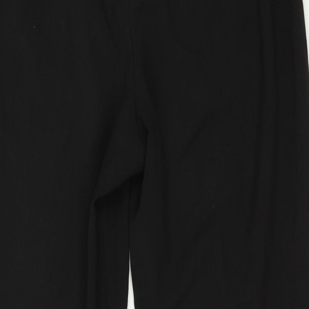 Classics Womens Black Trousers Size 12 L27 in