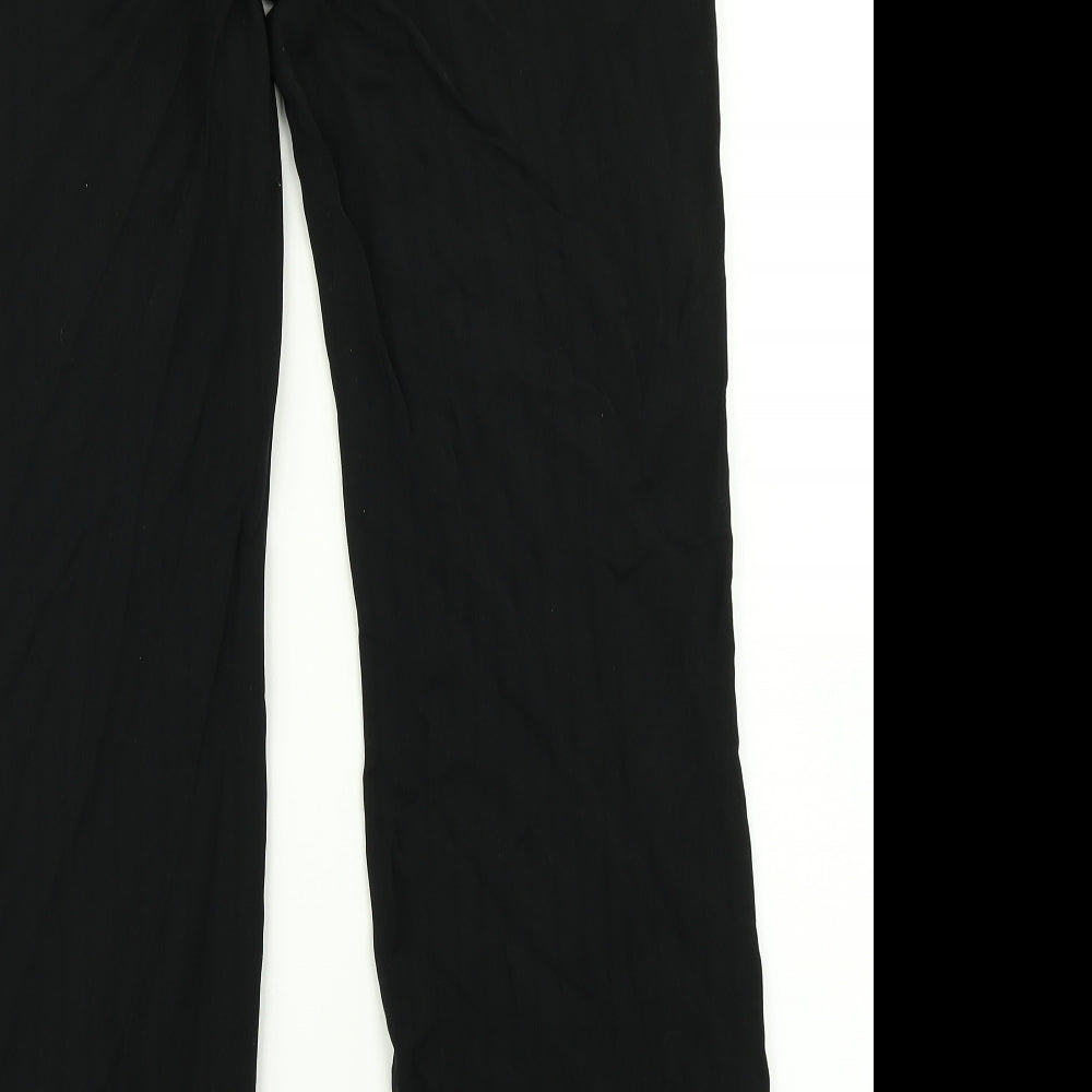 Planet Womens Black Striped Dress Pants Trousers Size 8 L27 in