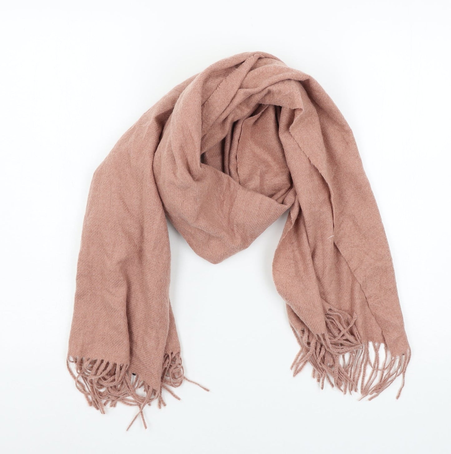 F&F Womens Pink Knit Scarf