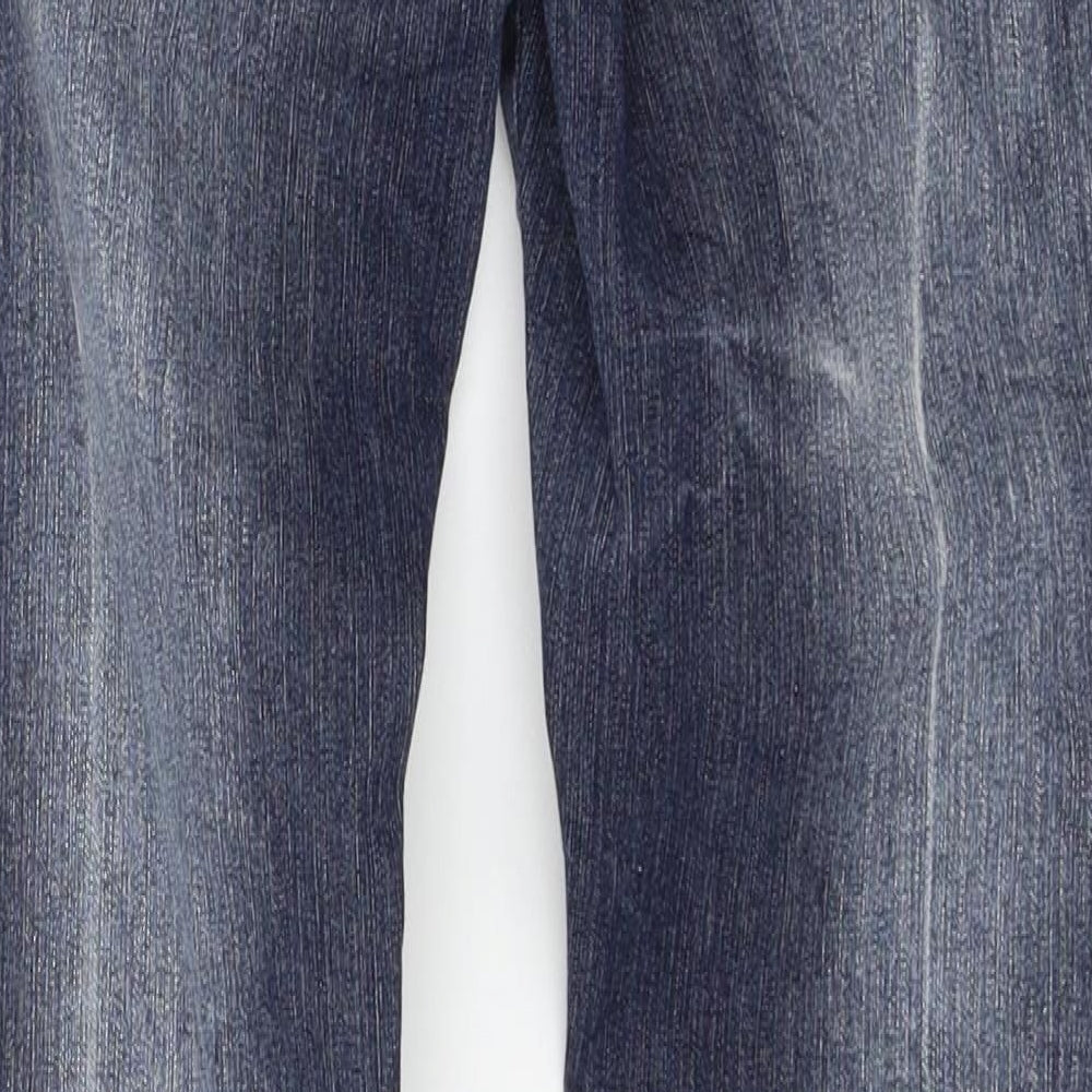 OKAY Womens Blue Denim Skinny Jeans Size 6 L30 in