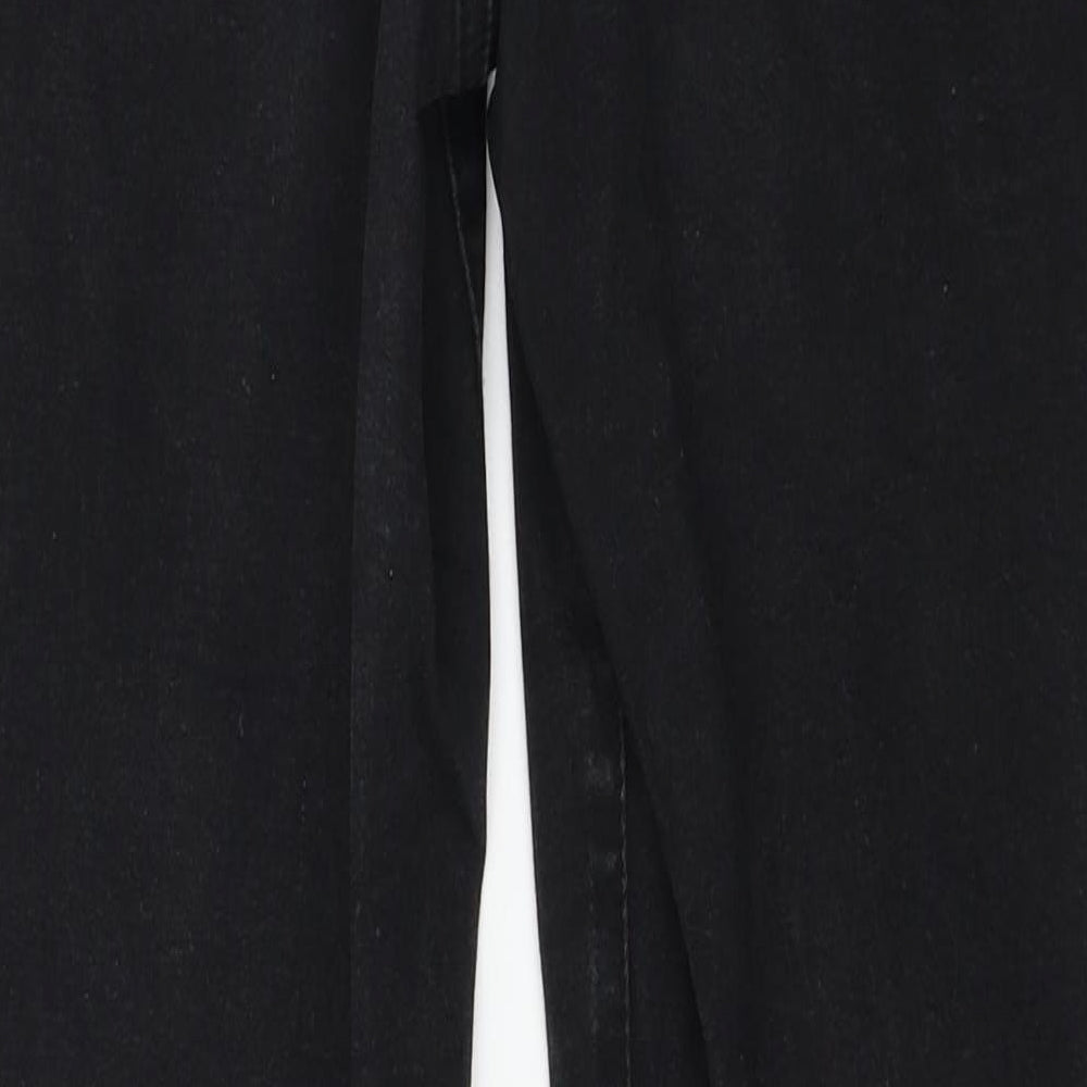 Denim & Co. Womens Grey Denim Skinny Jeans Size 12 L29 in