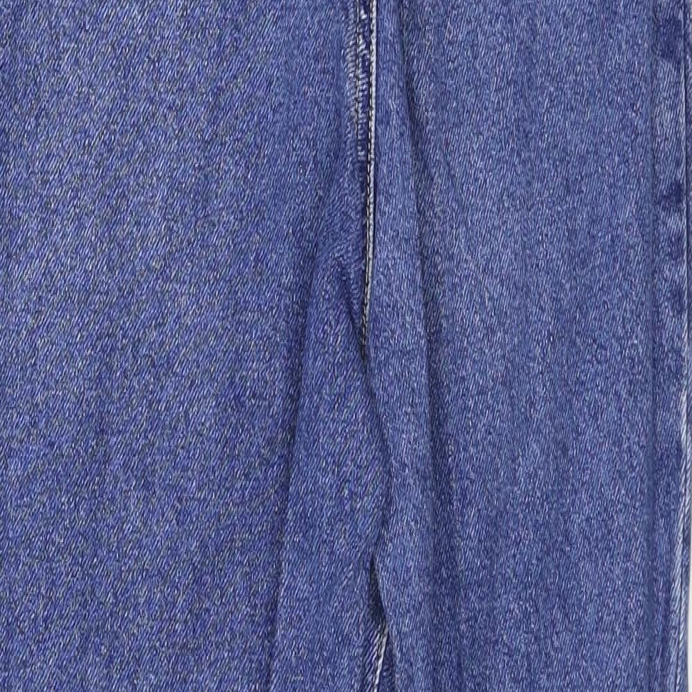 Denim & Co. Womens Blue Denim Skinny Jeans Size 6 L27 in