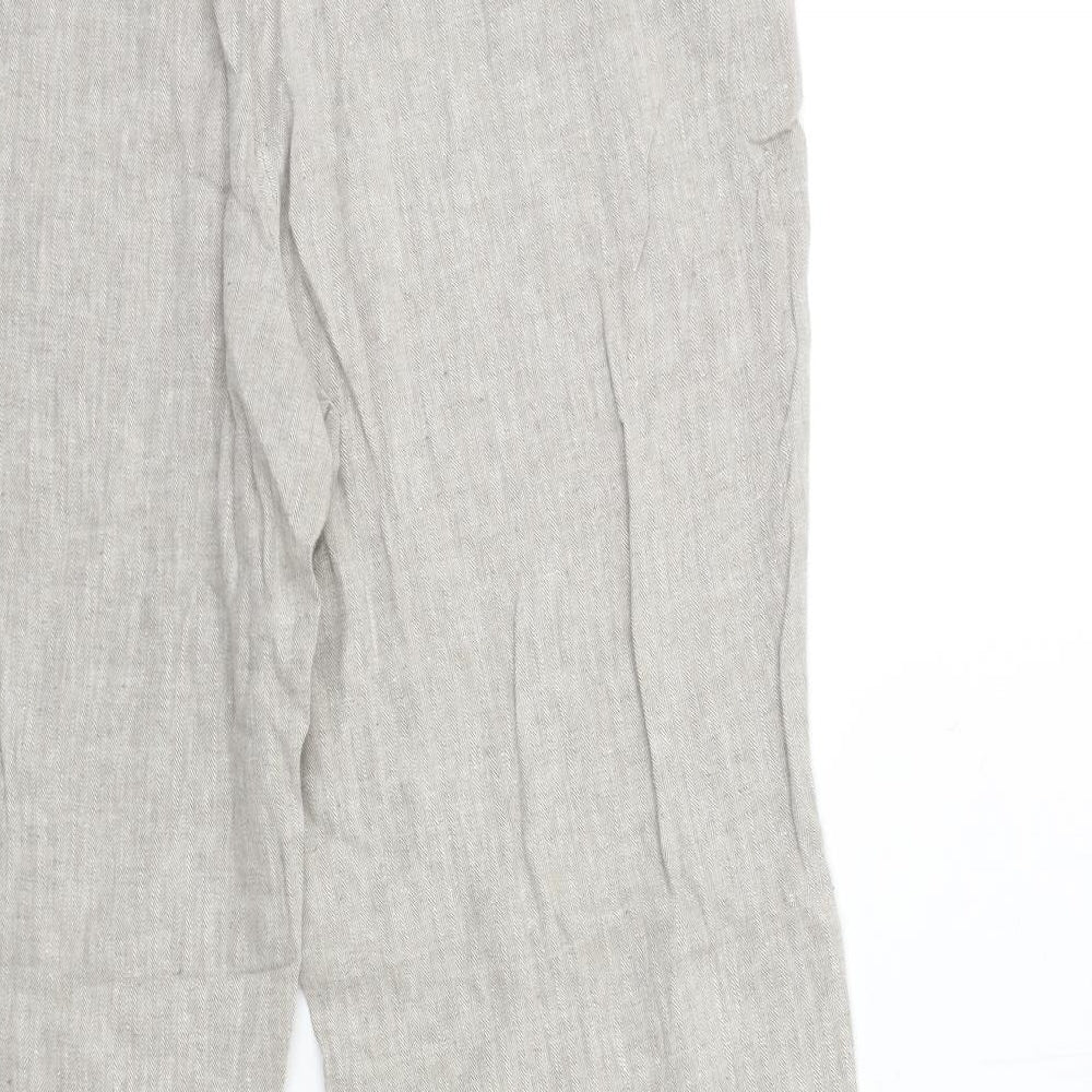 Maine Womens Grey Trousers Size 16 L29 in