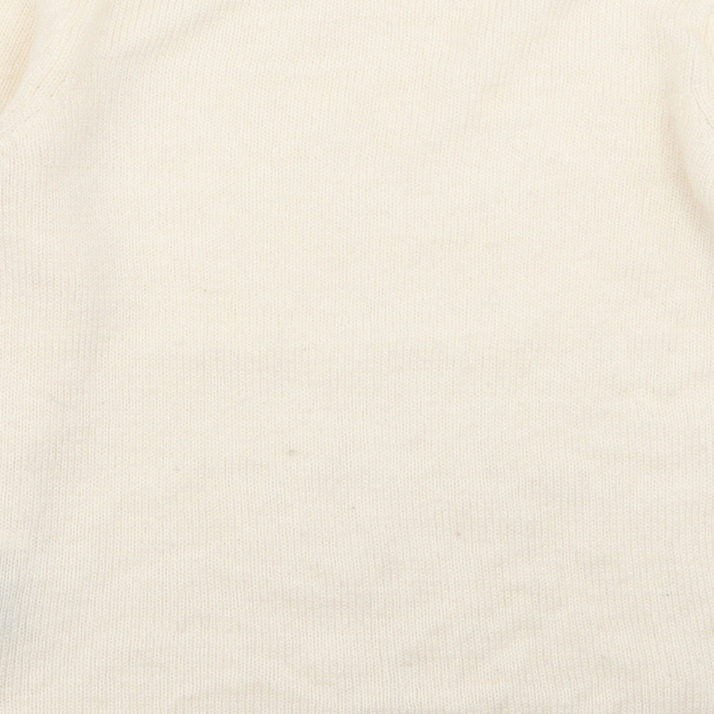 H&M Girls Beige Pullover Jumper Size 11-12 Years
