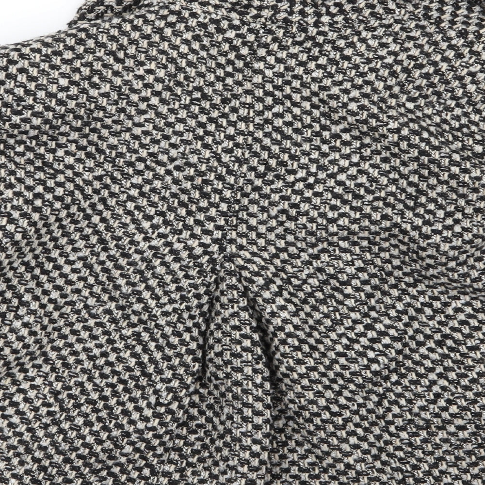 TCM Womens Multicoloured Check Jacket Coat Size 12