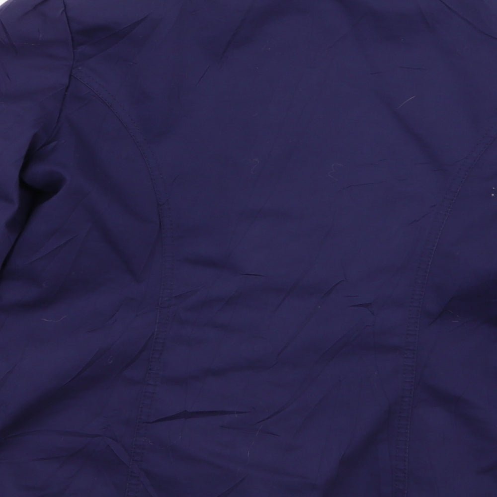 Marks & Spencer Womens Purple Overcoat Coat Size 12