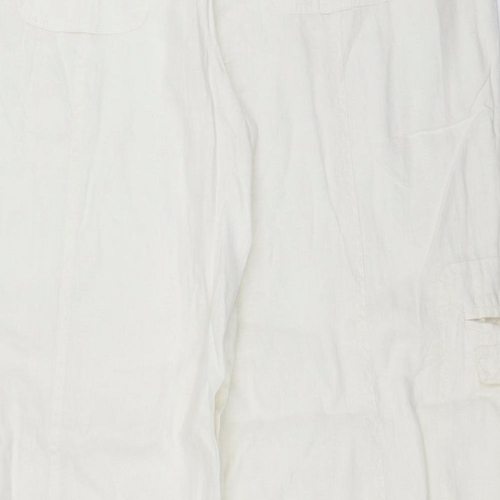Cherokee Womens White Trousers Size 42 in L30 in