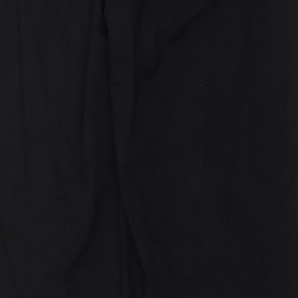 Marks & Spencer Womens Black Trousers Size 10 L30 in
