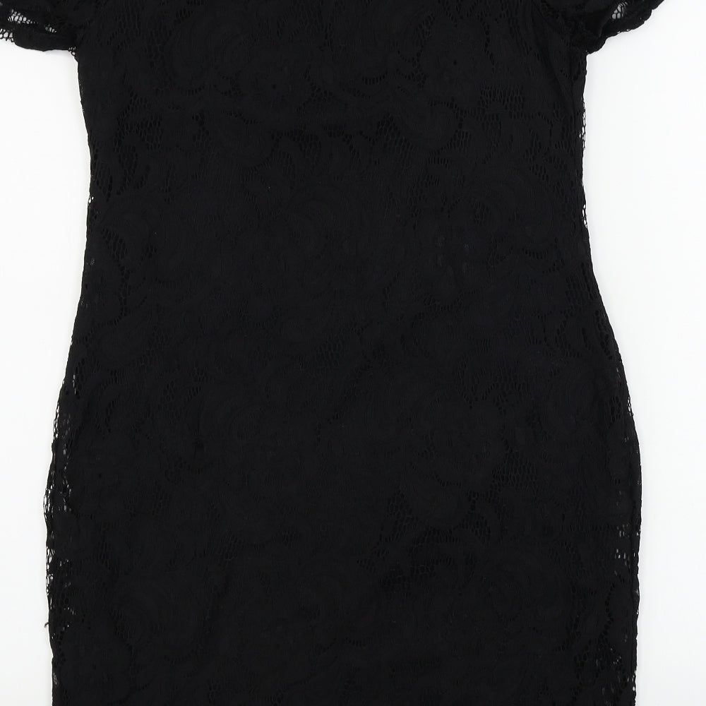Peacocks Womens Black Bodycon Size 10