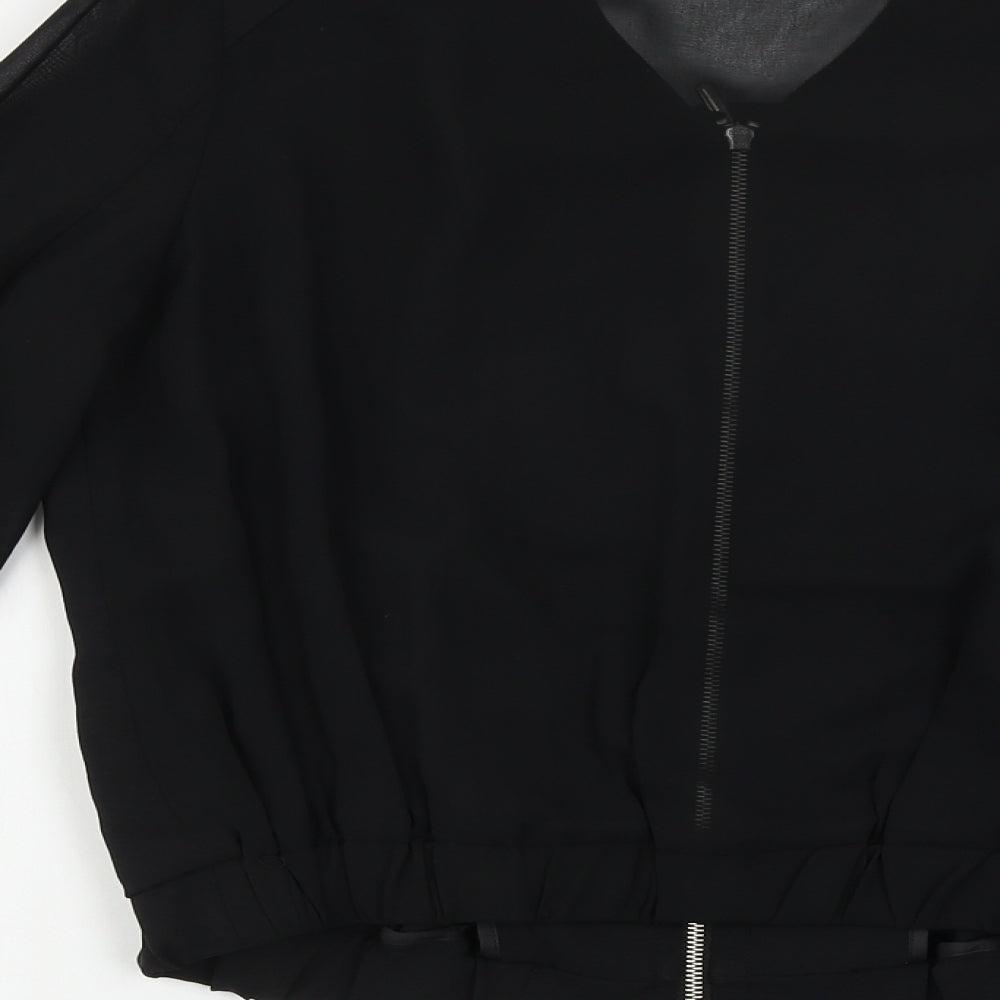 NEXT Womens Black Jacket Coat Size 8