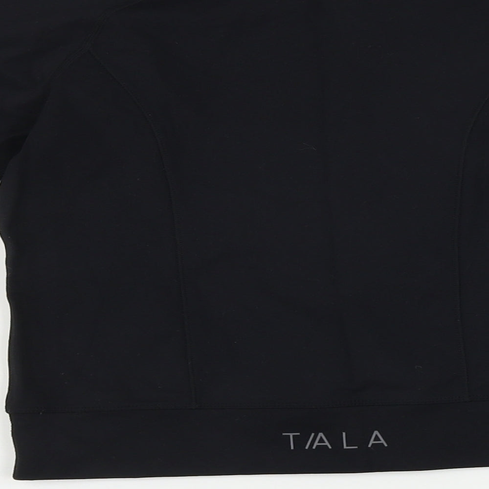Preworn Womens Black Basic T-Shirt Size S