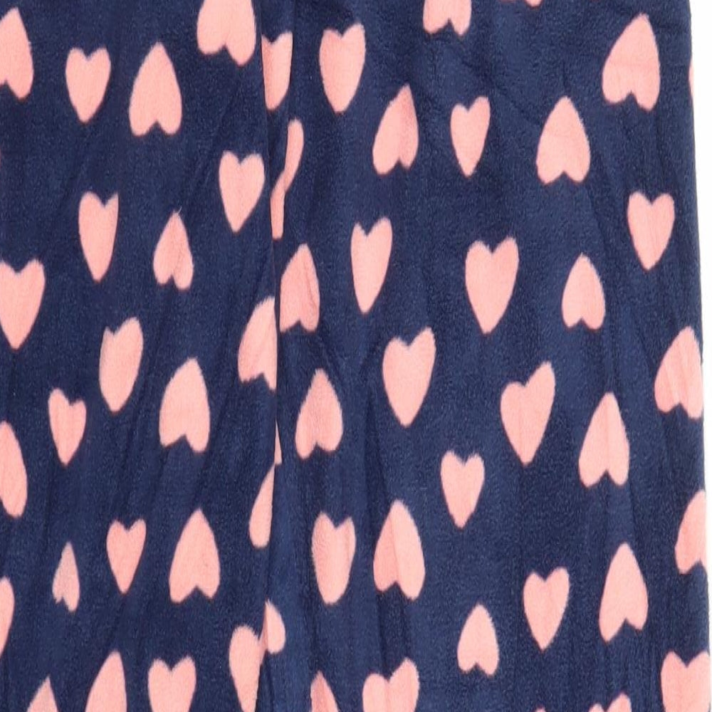 Primark Womens Blue Solid Chemise Pyjama Pants Size 8