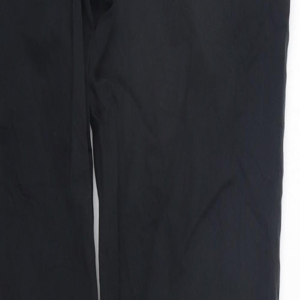 Marks & Spencer Womens Black Sweatpants Trousers Size 10 L28 in