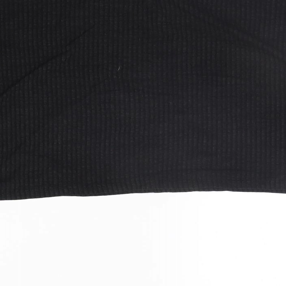 ASOS Womens Black Basic T-Shirt Size 12